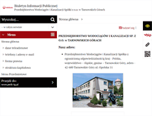 Tablet Screenshot of bip.pwik-tg.pl